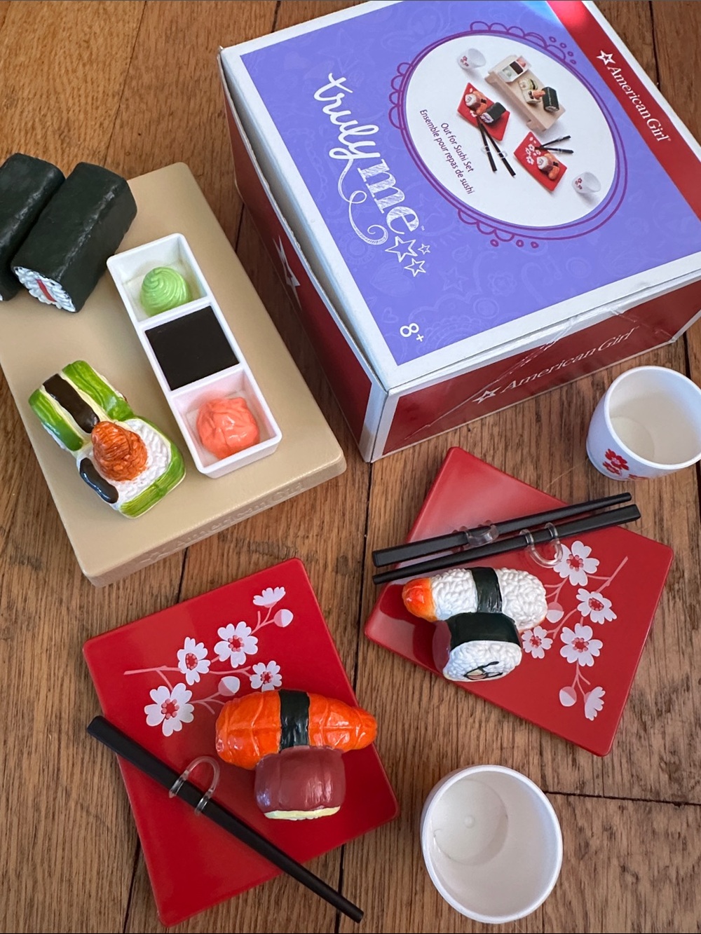 ⭐️American Girl⭐️ sushi set